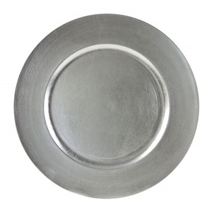 Placa de cargador de Metal de cobre, Catering de boda y restaurante, plato de servicio de comida seguro, placa de cargador de acabado chapado en oro - Product Image 5