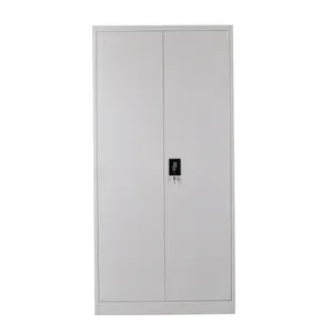 Factory Price Hot mdf filling cabinet 2 door metal wardrobe closet Easy to move