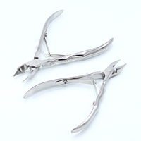 Coupe-cuticules en acier inoxydable, coupe-ongles avec mâchoires de 4 à 8 mm, qualité de coupe parfaite, usage personnel, personnalisable, outil de suppression d'ongles artificiels