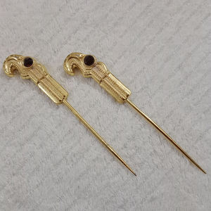 Viking Cloak Pin Épingle à cheveux en cuivre durable et ceinture pour boucle de la collection TT-7456 Hedeby Oseberg Haithabu - Product Image 2