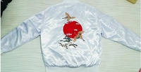 Meilleure veste bomber décontractée d'hiver pour hommes et femmes, grande taille, fermeture éclair, coupe-vent, polyester, sublimation, respirante, avec badge