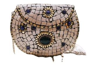 GM IMPEX Indian Handmade Designer <b>Clutch</b> <b>Bags</b> Women Multi-Color Embroidery Evening Purse <b>Pearl</b> Decoration Party Handbags Price - Product Image 1