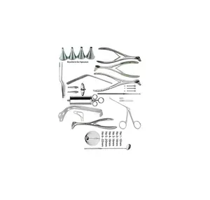 19 Pieces Of ENT Basic surgery Set high quality stainless steel instruments