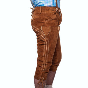 Short style mariage en cuir, Logo personnalisé, fait à la main, Design ODM, brodé, pour garçon, vente en gros, nouvelle collection - Product Image 2