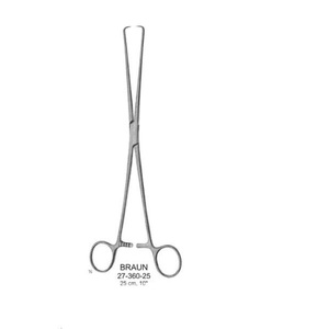 Tenaculum Fórceps Manual Instrumento de acero inoxidable - Product Image 1