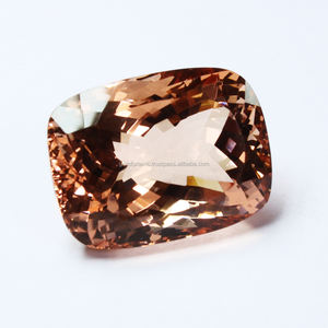 100% Natural <b>Pink</b> Morganite Loose Gemstone for Jewelry Making Faceted Cut Precious <b>Healing</b> Birthstone Gemstone at Low Cost OEM - Product Image 1