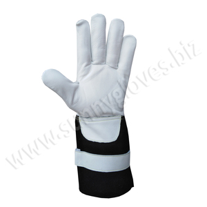 ถุงมือเชื่อมหนังอาร์กอน,งานเชื่อม CE Goatskin Cowhide - Product Image 2