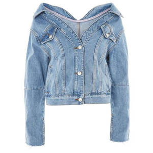 Vestes en jean matelassé personnalisées de haute qualité pour femmes Nouveau style dans des couleurs à la mode Vente en gros directe des tisserands pakistanais - Product Image 6