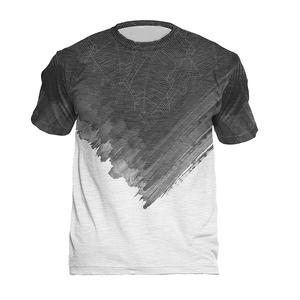 Camiseta elástica para hombre para movimiento activo, camiseta con logotipo gráfico para hombre para promoción de Marca - Product Image 2