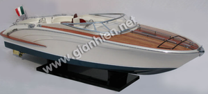 Riva Ramaa 44-90cm Modelo náutico de madera Barco de velocidad Modelo pintado de platino Barco - Product Image 5