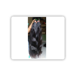 Top venta de producto en cabello indio mejor cabello virgen Indio en el precio a granel - Product Image 1