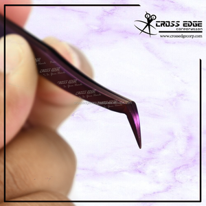 Pince à épiler d'isolation de cils à pointe de fibre de qualité supérieure outil d'extension de cils avec pince à épiler en fibre pince à épiler en acier inoxydable - Product Image 4