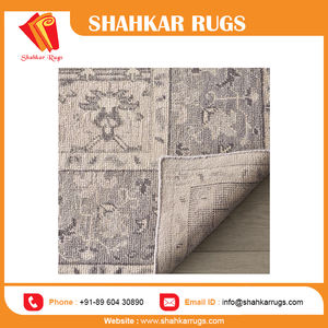 พรมถักด้วยมือคุณภาพสูงสำหรับตกแต่งพื้นที่รับประทานอาหารใช้พรมและพรมทำด้วยมือผู้จำหน่ายจำนวนมาก - Product Image 5