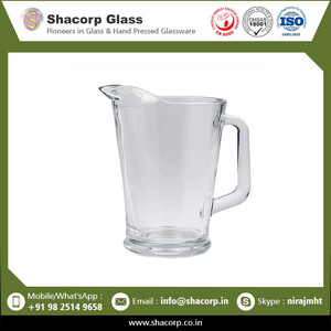 Pichet à eau en verre au Design de luxe coloré, fournitures indiennes, 1 pièce - Product Image 2