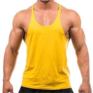 Débardeur d'été en coton pour homme, doux, respirant, confortable, sans manches, pour la gym, le fitness, décontracté, pour l'entraînement, fourniture d'usine - Product Image 2