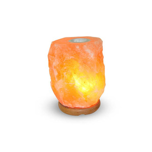 Impex pakistan โคมไฟเกลือหิมาลายันสลักด้วยมือสีชมพูโคมไฟประดับหินคริสตัลธรรมชาติสวิตช์หรี่ไฟโลโก้ตามสั่ง - Product Image 3