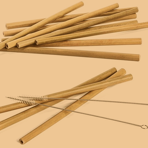 Bamboo straws manufacturer from Vietnam, food save straw with custom logo, eco friendly bamboo straws now on sale - Product Image 3