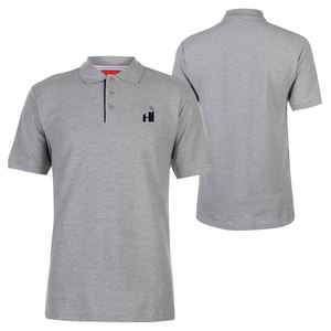 Camiseta de manga corta para hombre, Polo informal liso de alta calidad con logotipo bordado personalizado - Product Image 4