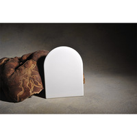 Plaques en céramique technique Bsz - Dômes en porcelaine - Photocéramiques - Accessoires funéraires - Plaques funéraires - Adulte - Blanc Européen