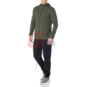 ผู้จัดจำหน่ายเสื้อฮู้ดมีซิปเต็มสำหรับผู้ชายโลโก้ตามสั่ง - Product Image 4