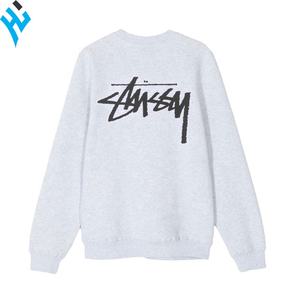 Venta al por mayor de alta calidad caliente de la venta de las mujeres es en blanco personalizado de moda sudadera Jersey simple Sudadera de cuello redondo - Product Image 3