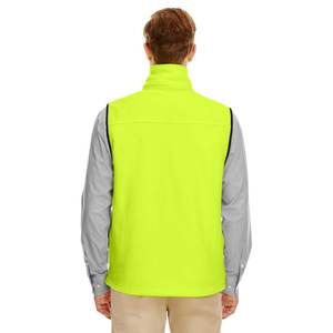 Gilet sans manches en molleton doux pour hommes avec logo personnalisé multi-conceptions veste de gilet en polyester décontracté uni à sublimation - Product Image 6