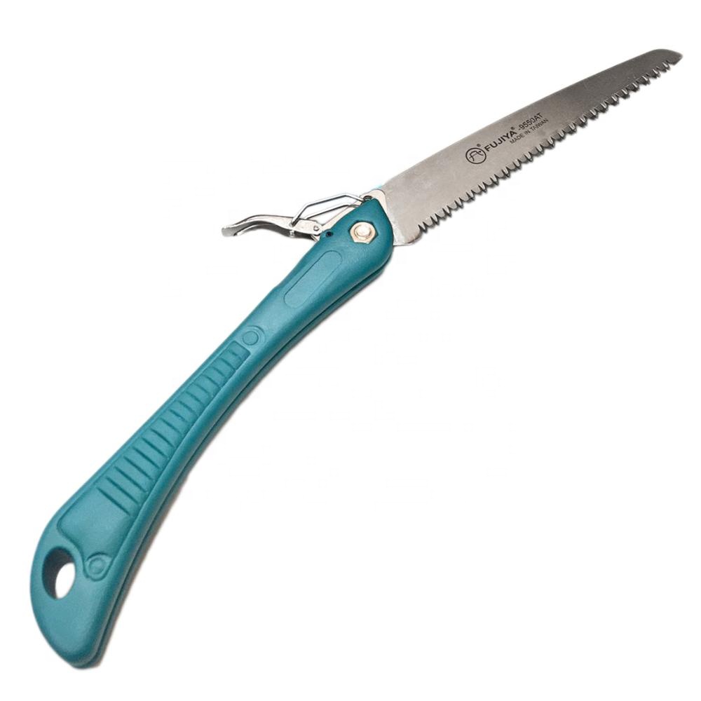 Woodworking Tools Folding Wood Saw for Carpenter l High carbon steel l PP single-color plastic handle l lacquered l branches l