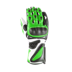 Gants d'équitation moto Gants de course en cuir pour hommes - Product Image 1