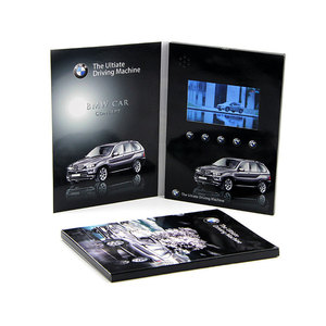 โฆษณาธุรกิจของขวัญโบรชัวร์วิดีโอออกแบบที่กำหนดเองสำหรับตัวแทนจำหน่าย<span class=keywords><strong>รถ</strong></span>ยนต์และผู้ขายอุปกรณ์เสริมรถยนต์ - Product Image 2