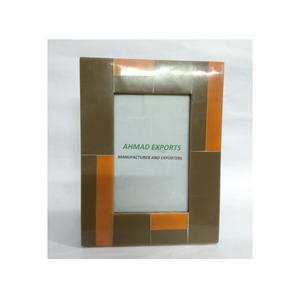 Marco DE FOTOS contemporáneo hecho a mano para decorar el hogar y la Mesa de la Oficina y la pared decorar marco de fotos de cuerno - Product Image 6