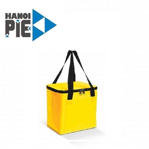 Custom Logo Aluminum Foil Lining Lightweight Durable Thermal Waterproof Wine Cooler Carrier Simple Food Insulated Lunch Bag - Product Image 5