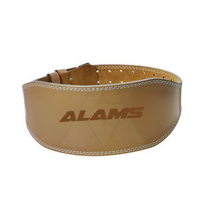 Cinturón de levantamiento de pesas antideslizante de piel de vaca personalizable de alta calidad Unisex gimnasio Fitness Powerlifting protección entrenamiento OEM - Product Image 1