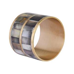 Soporte de anillo para servilletas de madre de perla, el mejor diseño, servilletero de pieza y forma redonda, producto de la mejor calidad - Product Image 4