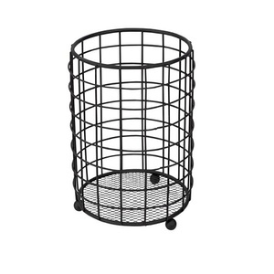 Porta Cubiertos de Alta Calidad, Color Negro, de Hierro, con 2 Compartimentos - Product Image 2