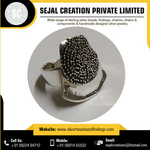 แหวนเงินชนเผ่า925ชนเผ่าแบบคลาสสิกสำหรับการตั้งค่าในแถบงานแต่งงานและครบรอบ - Product Image 2