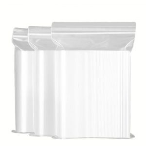 Bolsas de plástico Hdpe Ldpe con cierre hermético, bolsas transparentes deslizantes blancas, bolsas de embalaje de alimentos secos, hechas en Vietnam, con cremallera - Product Image 1