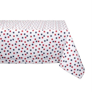 Nappe multi-rayures en coton biologique, noir et blanc, prix bon marché, pour Table, en coton certifié - Product Image 6