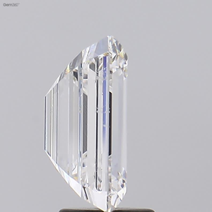 Diamante labcultado pulido, HPHT-CVD en forma de Esmeralda, joyería de Diamante Suelto, Color E VS1 claridad, tamaño 4.03Ct - Product Image 4