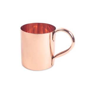 Taza para beber agua martillada de cobre de diseño antiguo, tamaño personalizado, forma redonda, taza de mula de Moscú a buen precio - Product Image 5