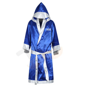 Custom Logo and Printing Pattern Satin <b>Boxing</b> <b>Robe</b> for Adults High Quality Adult <b>Boxing</b> Products - Product Image 4