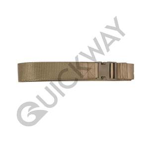 เข็มขัดผ้าแคนวาสสีเขียวทึบเข็มขัดไนลอน2025ออกแบบได้ตามต้องการ - Product Image 2