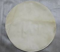 Goatskin & Acrylic Hand Percussion Drum Heads for Bodhran Banjo Snare & African Drums-Various Sizes