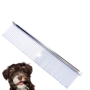 Peine de acero inoxidable de alta calidad para mascotas, peine para gatos y perros, herramientas de aseo - Product Image 1