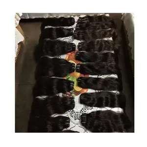 100% Virgin 12a Raw Indian Hair Bundles Human Hair Wholesale, All Types of Weavn Indian Weave Natural Remy Human Hair in India