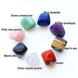 ชุดหินโมราคริสตัลเกลือกกลิ้งสำหรับการทำสมาธิ - Product Image 1