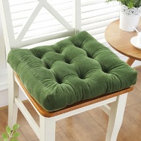 Coussin de chaise 100% en coton biologique, motif Floral certifié, décoratif, pour chaise