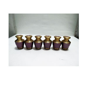 Recuerdo EXTRA pequeño, urna de cremación, suministros funerarios, BRASSWORLD, INDIA - Product Image 1