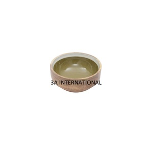 Bol à salade ou à fruits, plat de service, vaisselle pour la maison, l'hôtel, le restaurant, ustensiles de cuisine, bol en bois, ustensiles de luxe pour hôtel - Product Image 1