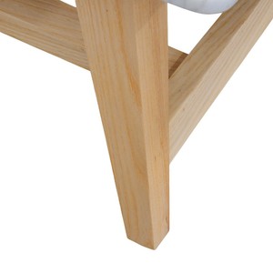 Muebles de sala de estar de diseño moderno de lujo, parte superior de mármol blanco Natural de alta calidad y patas de madera, mesa de centro, decoración del hogar - Product Image 6