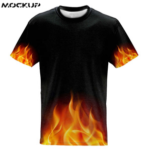 Camisetas con estampado 3D para hombre, camisetas de sublimación de poliéster personalizadas, venta al por mayor, nuevas de 2021 - Product Image 5